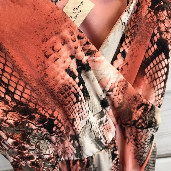 Python Snakeskin Maxi Dress - Picture 8 of 8